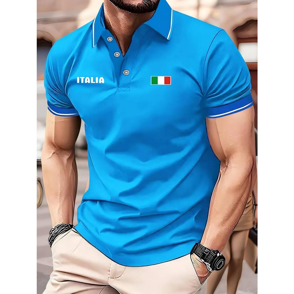 

The new men s polo shirt for summer adopts a casual and fashionable style 5XL