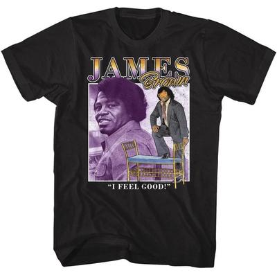 T-shirt da uomo James Brown I Feel Good