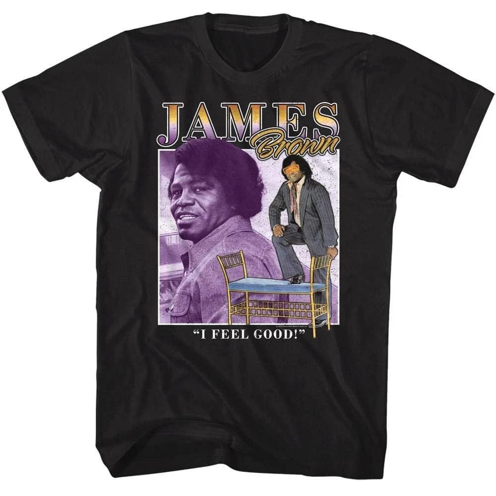 James Brown I Feel Good Men s T Shirt L