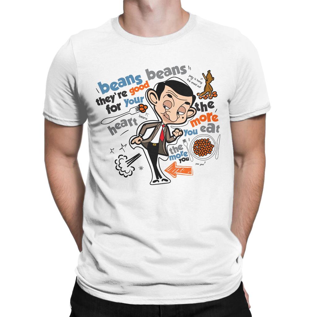 Mrs Beans Unisex T Shirt Vintage Tees Short Sleeve O Neck Tshirts Cotton Gift Clothes