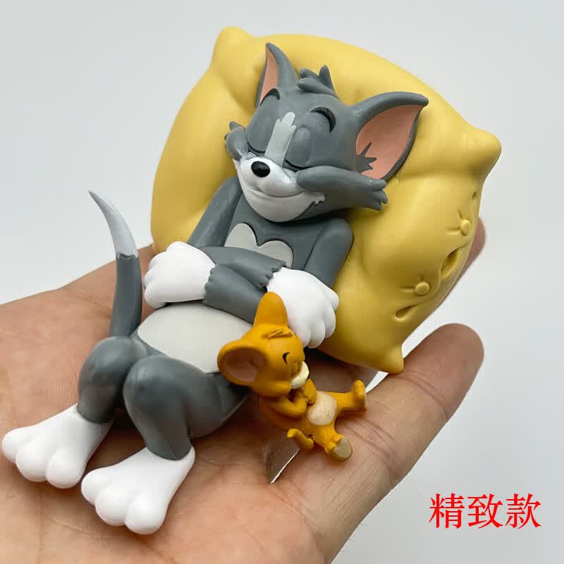 Tom und Jerry Auto- und Schreibtisch-Ornament 1 piece beige