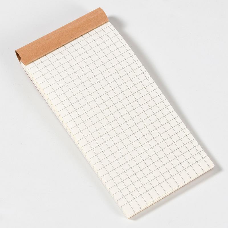 

50Sheets Simple Planner Pad Daily Weekly To Do List Small Grid Check Memo Pads Wordbook Notepads Student Office Stationery