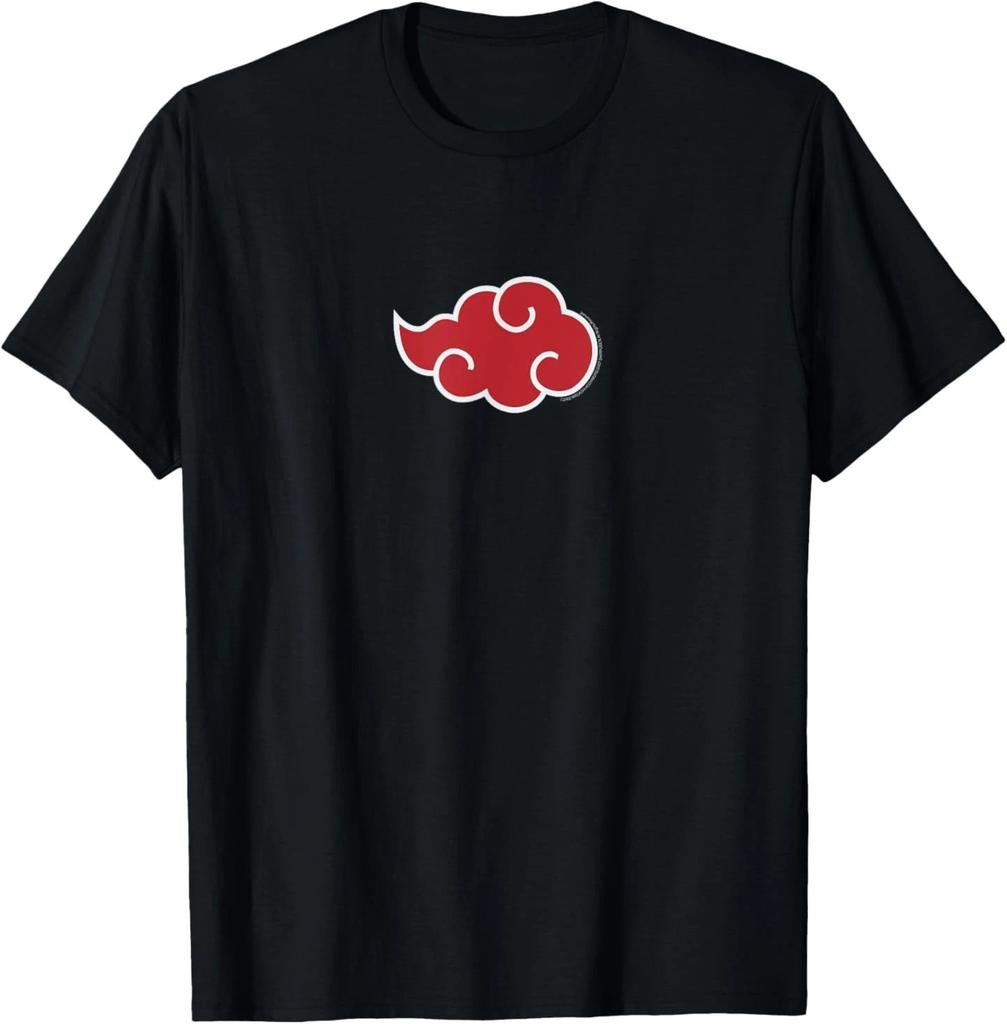 Naruto Shippuden Akatsuki Red Cloud Symbol T-Shirt