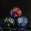 3Pcs Acrylic Astrological Divinations Dices for Tarots Cards Game Accessory