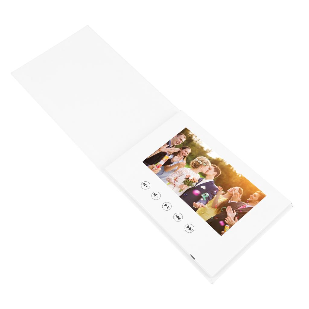 Video Greeting Card with Screen 720P HD Customizable Video Playback Electronic Video Brochure with