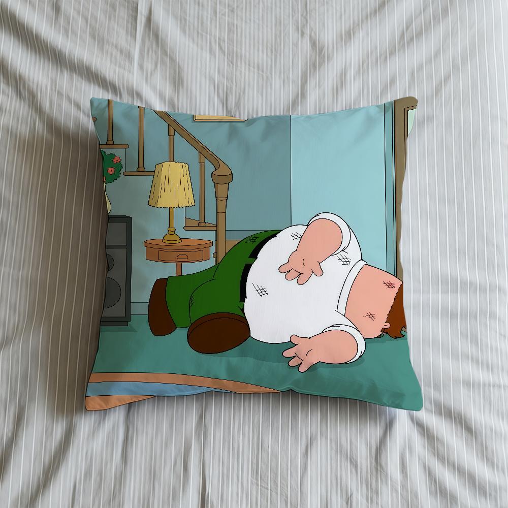 F-FfamilyS-ES Griffin Cushion Cover Soft Case Sofa Living Room G-GguyS-ES Home Peter Comfortable Office Decor Protective Pillow