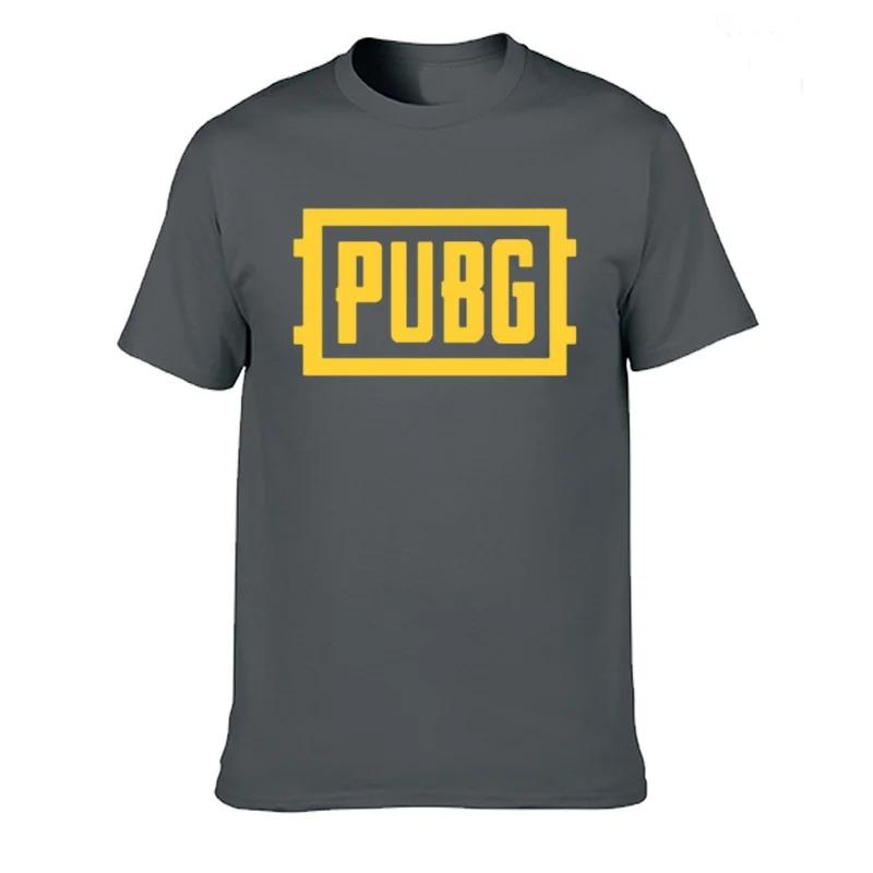 Trička Krátký Rukáv Kulatý Výstřih Nové Tričko pro Muže Fanoušci Her Dárek Přítel Dárek Tištěné Bavlna PUBG Bavlna Volné TRIČKA Topy