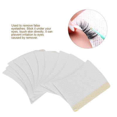 Disposable Eyelash Extension Remover Glue Cleaning Pad Patch Under Eyes Fake Eyelashes Tool