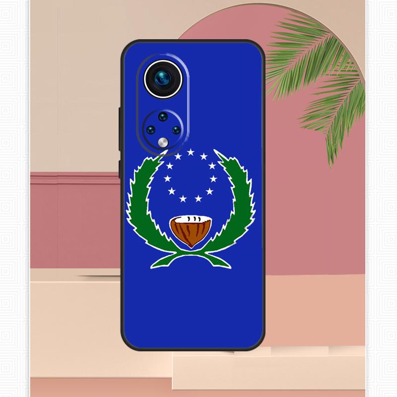 

Pohnpei Ponape Flag Case For Honor Magic 5 6 7 8 Pro Honor 400 Lite 200 X9c X9b X9a X8b X8a X8c 50 70 90 Cover Honor 90 Lite