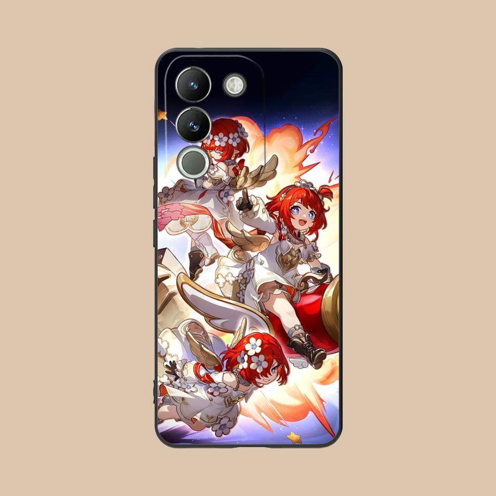 HSR Tribios Matte TPU Mobile Phone Case for VIVO Y77 76 75 74 73 72 58 56 55 51 50 38 36 Y19 Y18 Y03 Y01 5G Colorful Cover