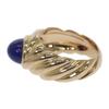 Chaumet #12(JP Size) Ring K18 Yellow Gold/lapis Lazuli Women