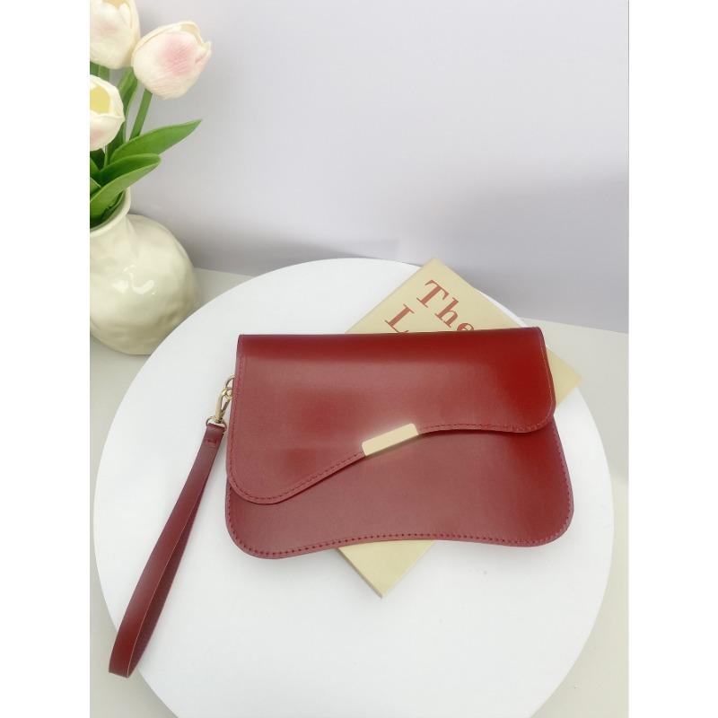 

Однотонный повседневный простой новый ретро мода новая сумка-клатч подмышку сумка-конверт модный тренд красный