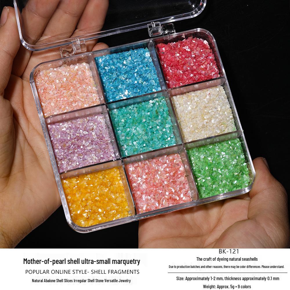 Mother-of-Pearl Nail Art & Hairpin Craft Kit
