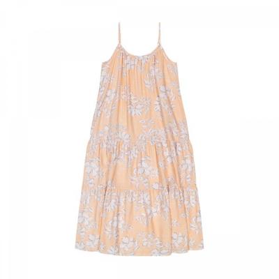 Strap Dress With Flower Print Agw4627l 