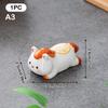 Cute Ceramic Horse Chopstick Rest Rack & Holders Spoon Fork Knife Stand Flatware Organizer Horse Year Ornaments Table Decor