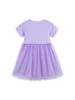 European Style Embroidered Princess Dresses for Girls - Knitted Cotton with Mesh Skirts for Small and Medium Children.