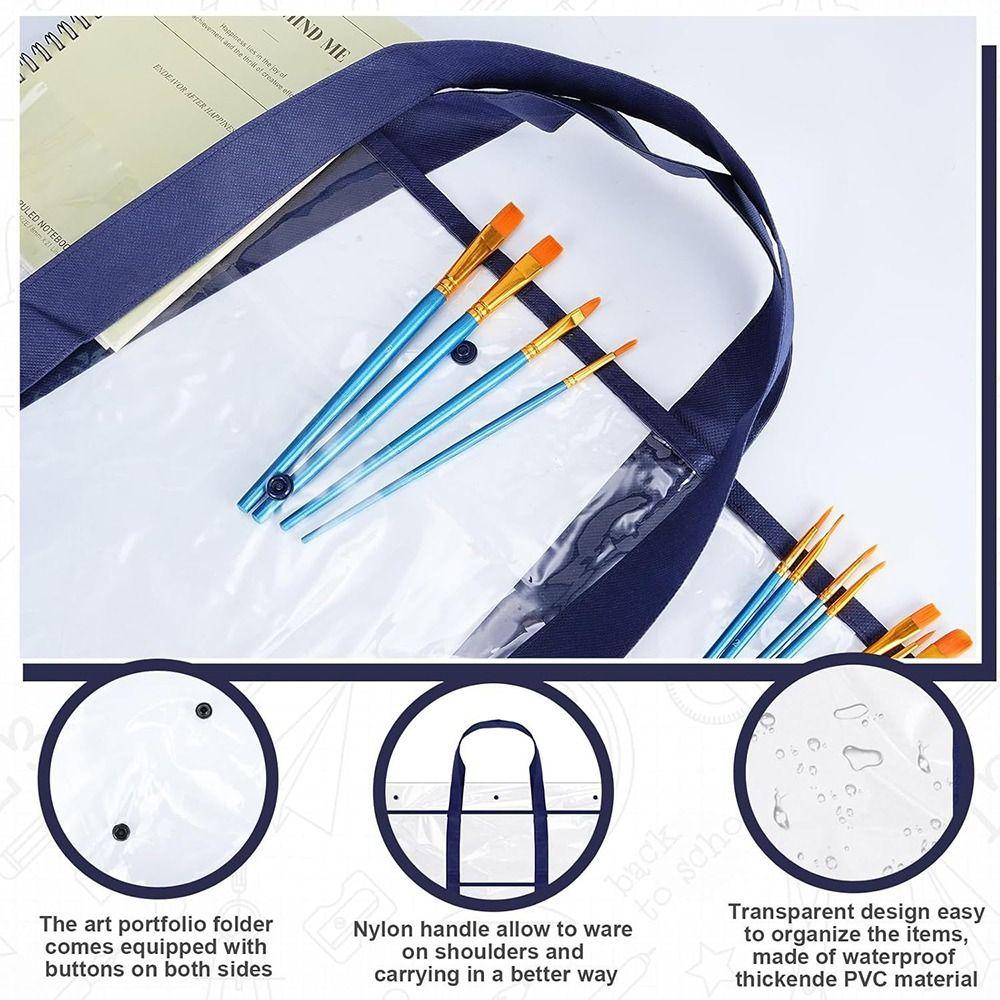 Durable Poster Storage Bag Large Capacity Drawing Portfolio Case NEW Art Portfolio Bag Student