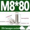 ISO7380 Stainless Steel Hex Drive Dome Head Screws - M2 to M16