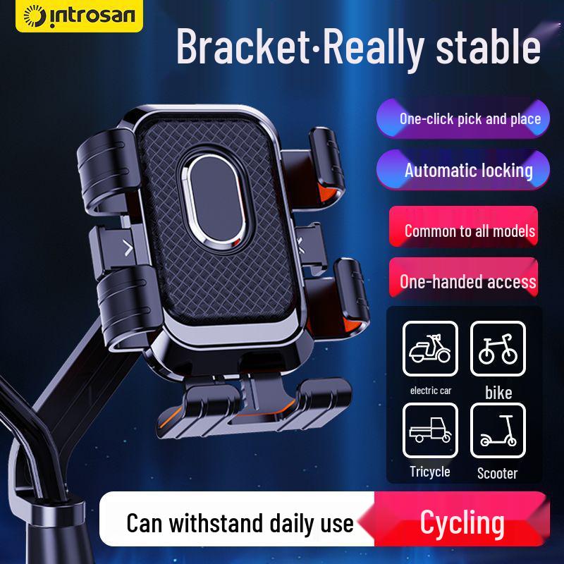 Electric Vehicle & Bicycle Phone Holder for Delivery & Navigation
