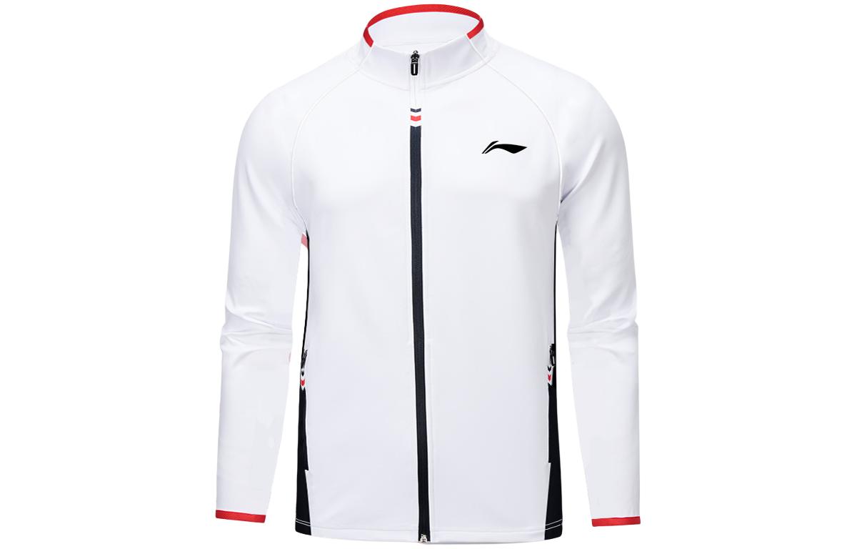 Li Ning Badminton Jersey Men s White AWDUA89-2 2XL