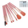 8pcs Makeup Brushes Set Portable Professional Cosmetic Blending Face Powder Brushes for Women Girls