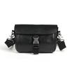 Men's Versatile Genuine Leather Messenger Bag, Vegetable-Tanned Cowhide Shoulder Bag, High-Quality Lightweight Small Square Bag