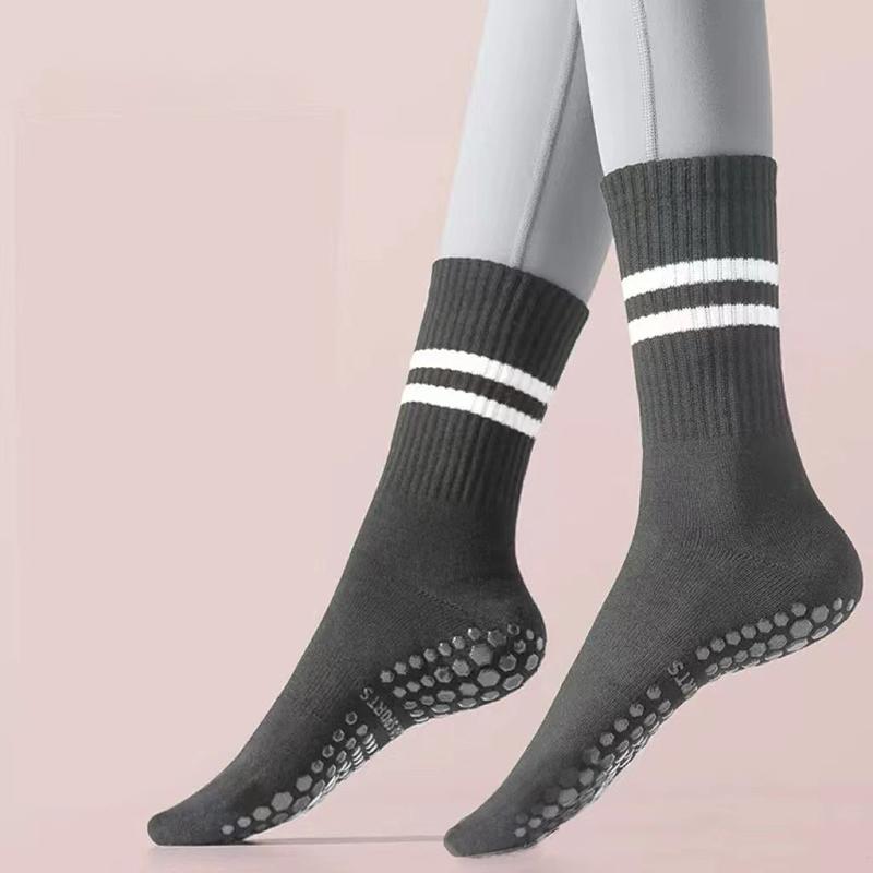 Non-Slip Silicone Indoor Fitness Pilates Women'S Sports Yoga Socks
