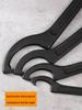 Crescent Shock Absorb Wrench for Water Meter Cover Disassembly