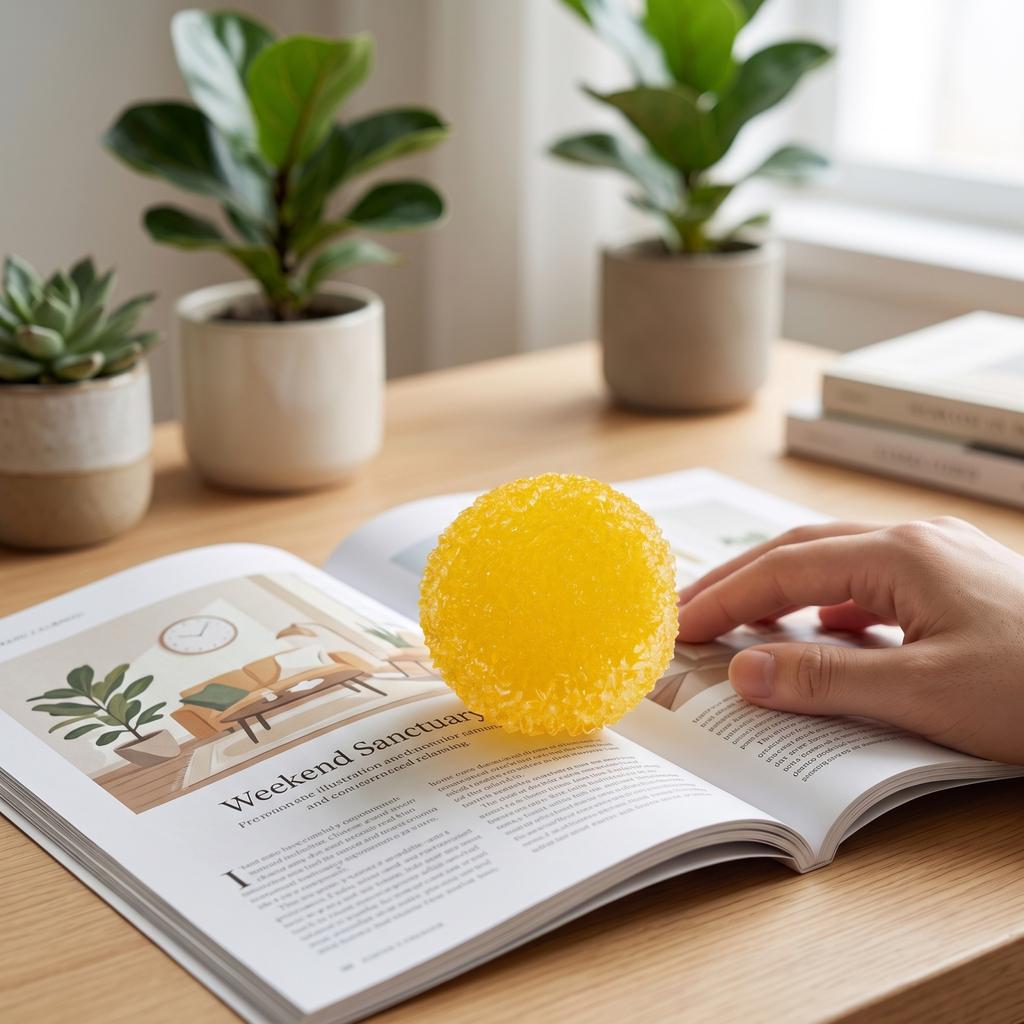 4cm Stress Ball Toy for Sensory Stimulation and Relaxation
