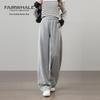 Mark Fairwhale Women's High-Waist Straight-Leg Casual Sweatpants