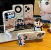 Xiaoxin Nini is suitable for Apple 17/iPhone15/16Promax Huawei pura80 matte colored silver couple