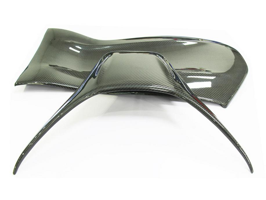 Dry Carbon Fiber Seat Backrest Sticker for Mercedes-Benz C63, GT CLA, GLA, A45, E63 AMG