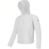Golf Series Solid Color Long Sleeve Hooded Sun Protection Jacket Men Jackets Misty-Gray A11M425505FGY