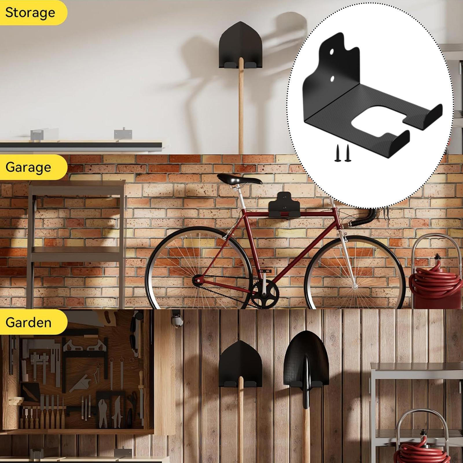 

Гаражный органайзер для триммера, стойка для организации, нескользящий держатель, настенный для домашнего сада 1 Piece