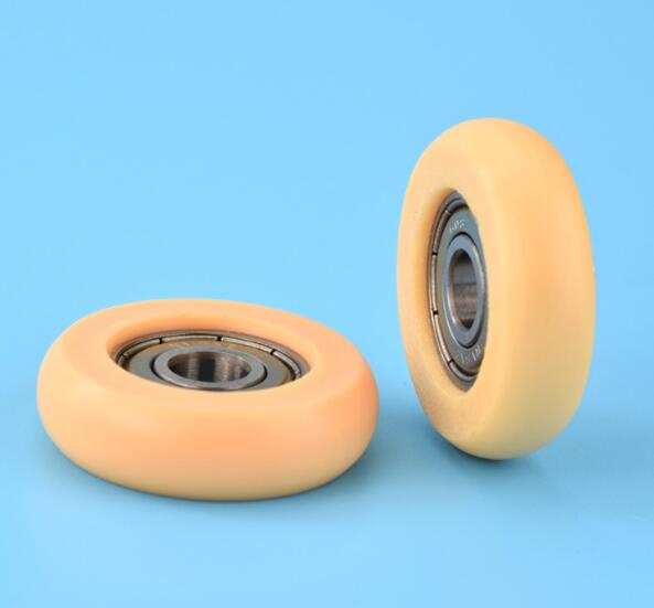 8*36*10mm 608zz Bearing Rolling Plastic Wheel Door Window Drawer Track Mechanical Furniture Roller Bearing 67kg Inside 8mm