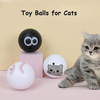 1pc Pet Toy Ball, Teasing Cat Toys, Cat Interactive Sound Ball, for Kittens To Relieve Boredom, Entertainment Ball Toys