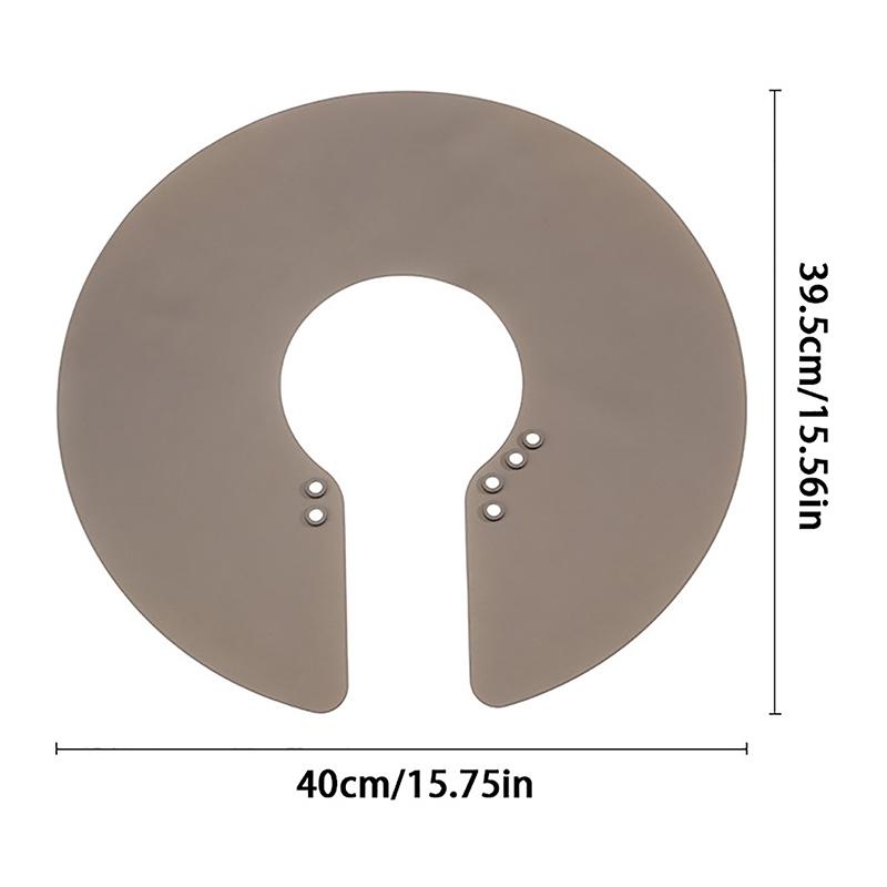 Barber Silicone Hairdressing Cape Waterproof Hair Coloring Wraps Shoulder Cover