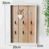 Creative Wall-Mounted Key Jewelry Hanging Holder Organizer Entryway Decorative Storage Rack