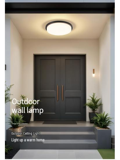 LED Waterproof Outdoor Light for Entrance, Balcony, Corridor, Terrace, and Gazebo