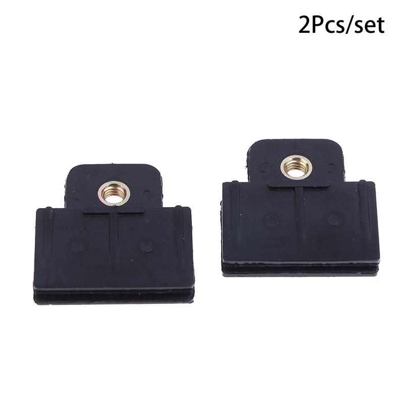 2Pcs Car Glass Retainer Clip Glass Channel Retainer Clip 5Mm Hole Diameter Direct Replacement High Quality Material