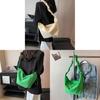 Cloud Bag Womens Casual Nylon Shoulder Bag With Zipper Closure For Daily Use