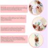 ORIGACH 6 Pcs Cross Stitch Bookmark Kit for Beginner Adults, Butterflies and Flowers Stamped Embroidery Bookmark Kit with Instruction for Starters