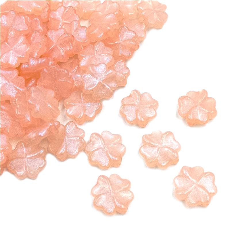 

Для ручной работы акриловые свободные бусины изготовление ювелирных изделий своими руками ювелирные аксессуары флуоресцентные клеверные бусины 10 шт. подвески бусины шампанского