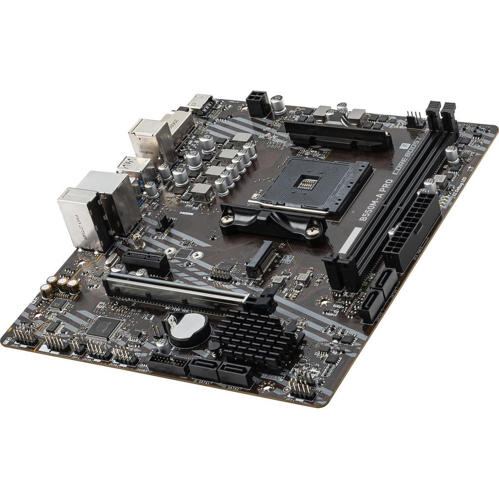 MSI B550M-A PRO Micro-ATX Mainboard AMD B550 Chipsatz Sockel AM4 Ryzen DDR4 M.2 Gen4 MB6990