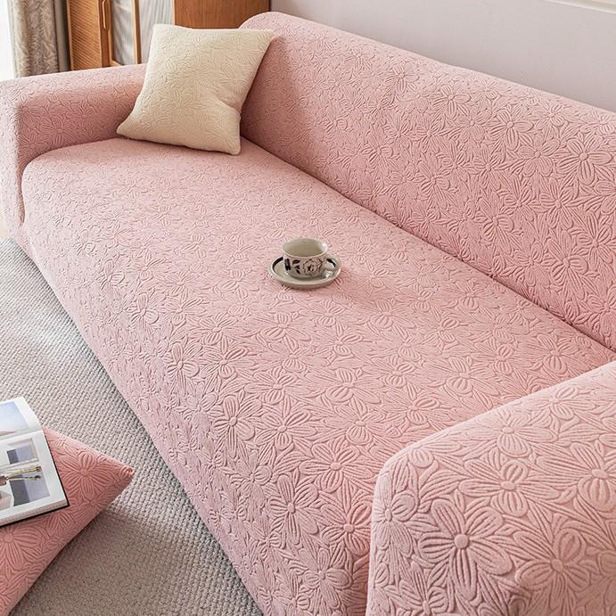 New Simple One Piece Elastic Sofa Cover  All Inclusive Universal Cover  Suitable for All Seasons  Anti Cat Scratch Sofa Cover Fabric