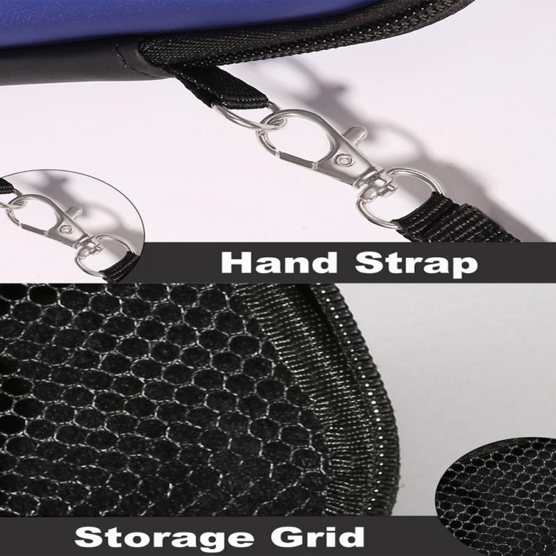 Portable Storage Bag Pouch Lightweight Waterproof Case Built-in 5 Game Card Slots Game Accessories