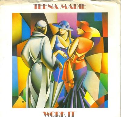 7-Zoll Schallplatte TEENA MARIE - Work It 3407902 Epic 1988 US Soul/Funk Gebraucht