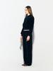Asif Calie Gurls Basic Terry Hood Zipup Black