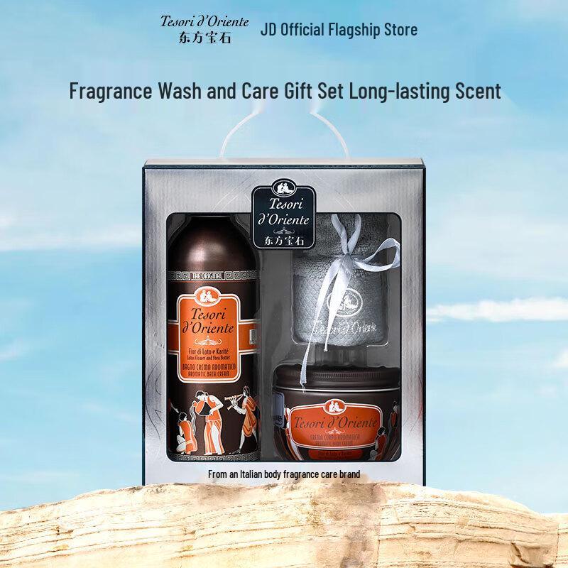 Oriental Gem Water Lily Nourishing Shower Set