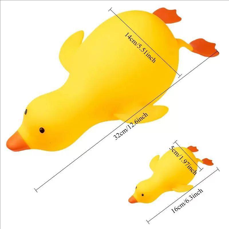 Jumbo Squishy Duck Fidgets Toys Cute Goose Animals Vent Squeeze Toys Decompression Stretch Toy Best Gift For Friends